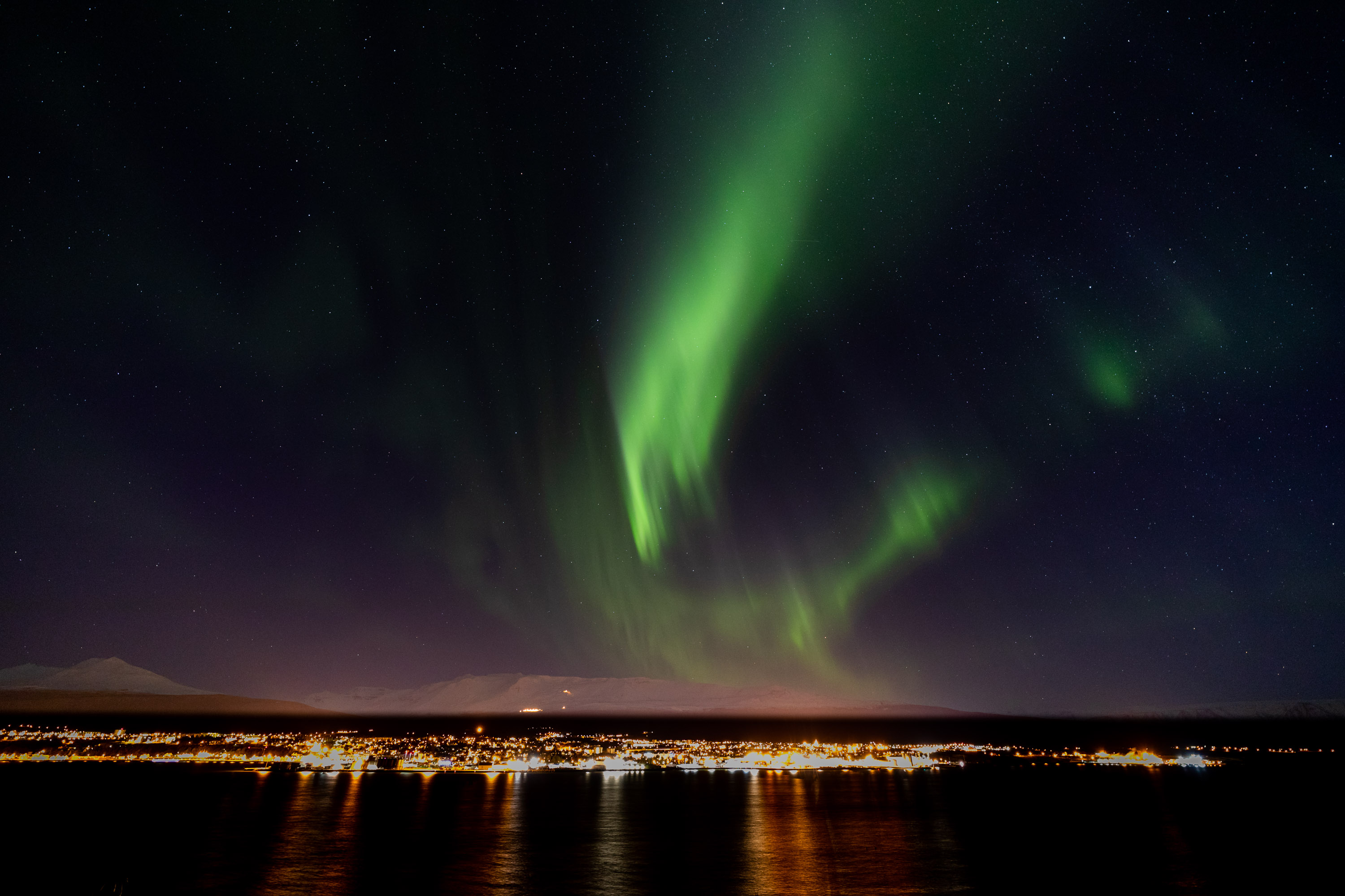  Aurora over Akureyri 